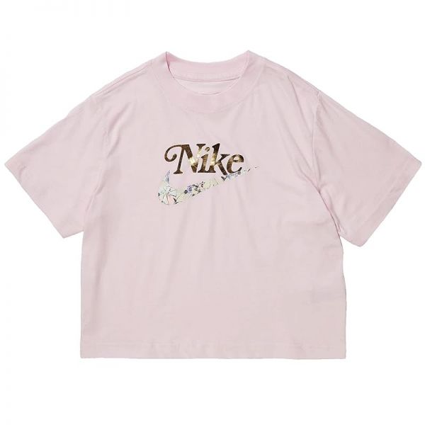 키즈 나이키 NSW 티셔츠 박시 에너지 - 핑크 Foam 8841251